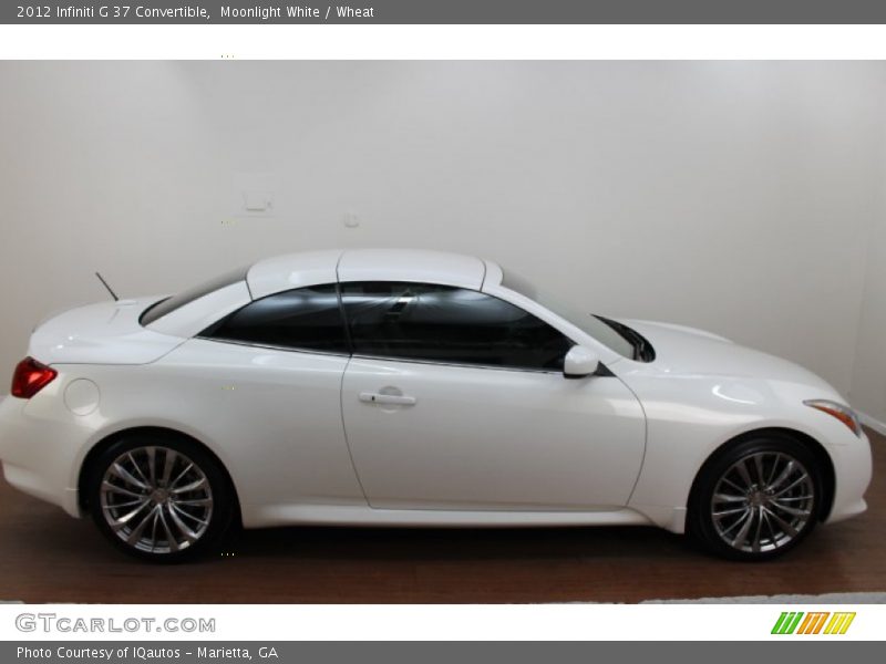 Moonlight White / Wheat 2012 Infiniti G 37 Convertible