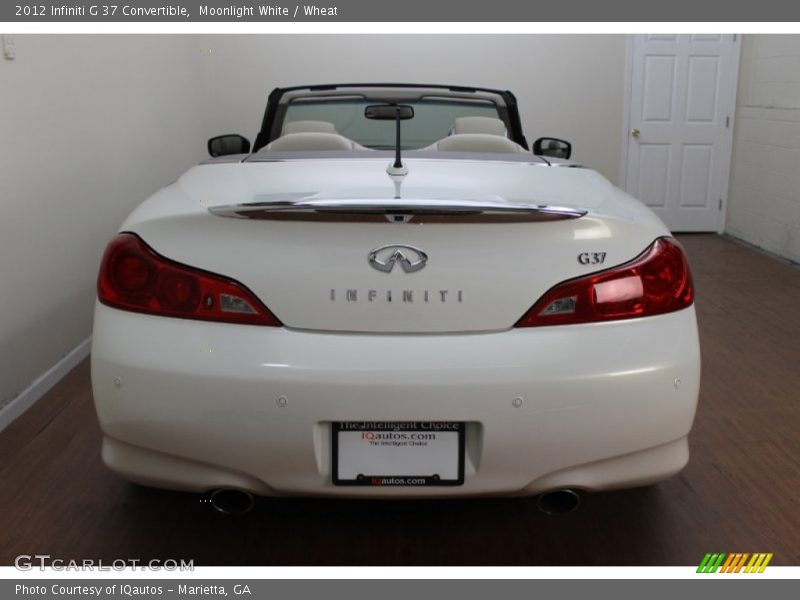 Moonlight White / Wheat 2012 Infiniti G 37 Convertible