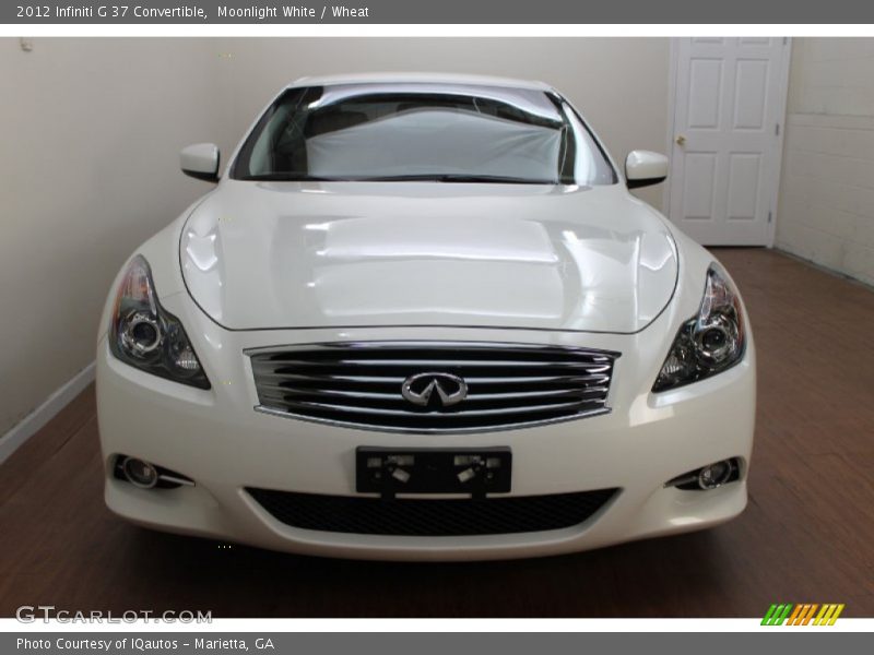 Moonlight White / Wheat 2012 Infiniti G 37 Convertible