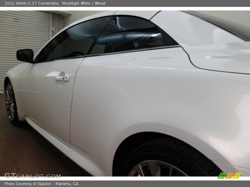 Moonlight White / Wheat 2012 Infiniti G 37 Convertible
