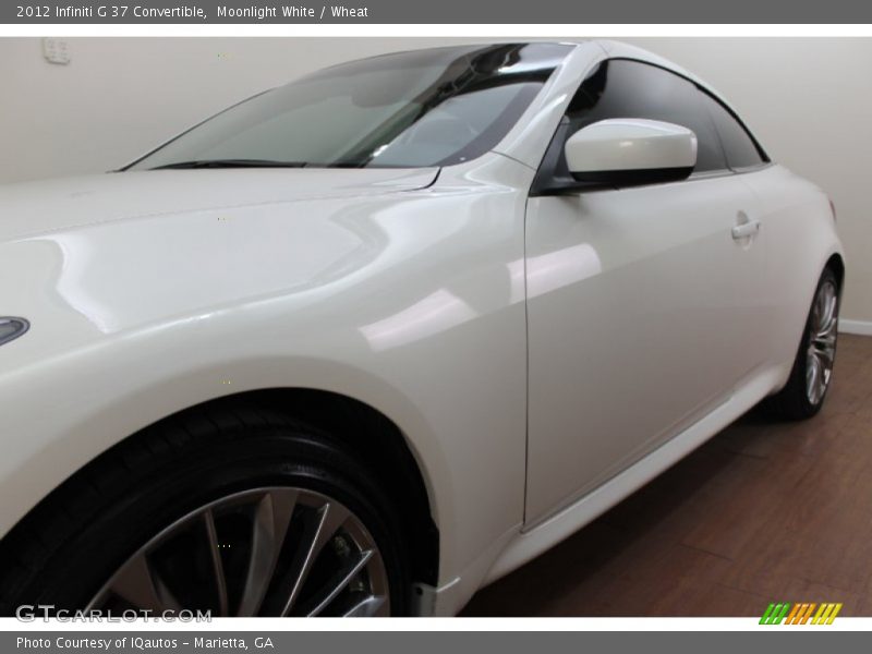 Moonlight White / Wheat 2012 Infiniti G 37 Convertible