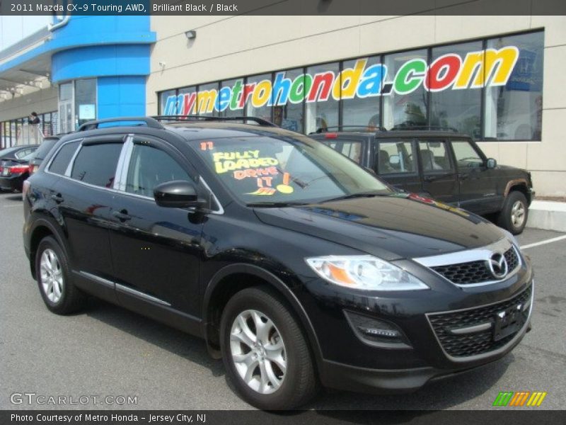 Brilliant Black / Black 2011 Mazda CX-9 Touring AWD