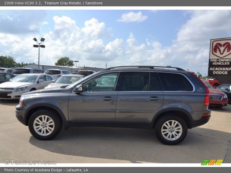 Titanium Gray Metallic / Sandstone 2008 Volvo XC90 3.2