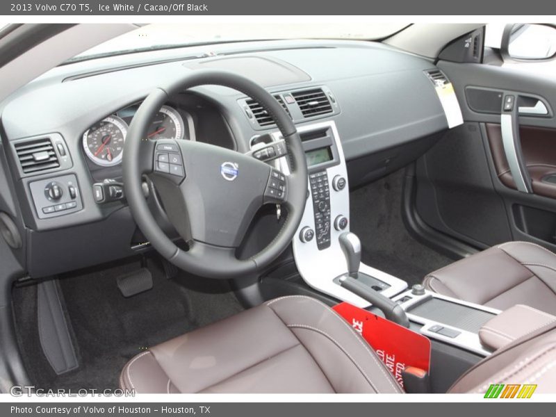 Dashboard of 2013 C70 T5