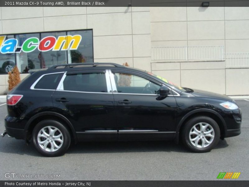 Brilliant Black / Black 2011 Mazda CX-9 Touring AWD