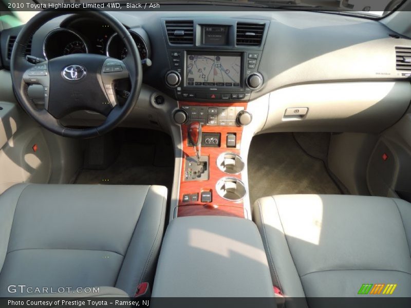 Black / Ash 2010 Toyota Highlander Limited 4WD