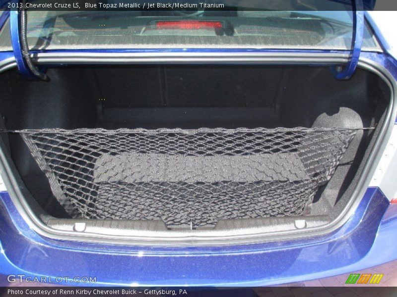 Blue Topaz Metallic / Jet Black/Medium Titanium 2013 Chevrolet Cruze LS