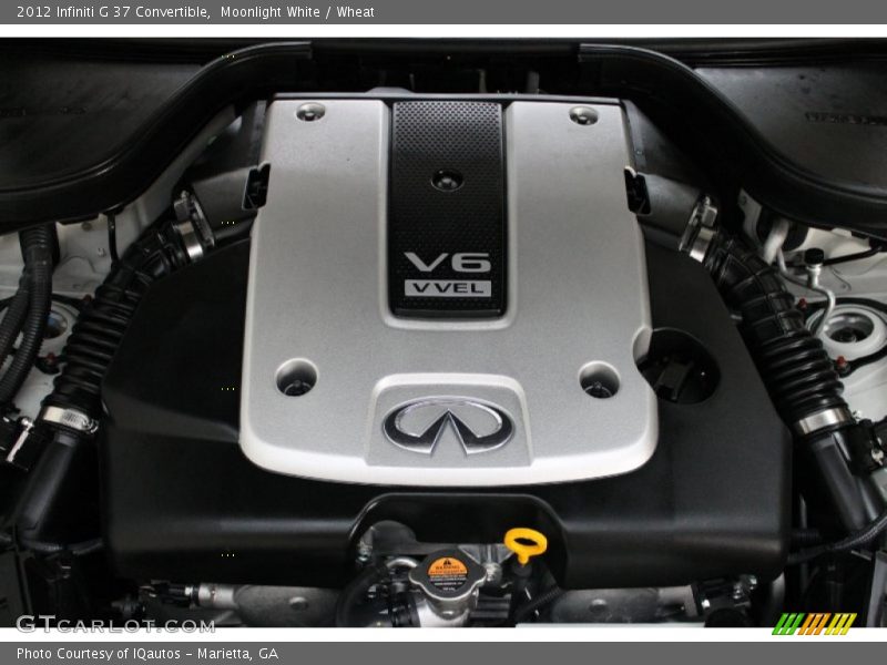  2012 G 37 Convertible Engine - 3.7 Liter DOHC 24-Valve CVTCS VVEL V6