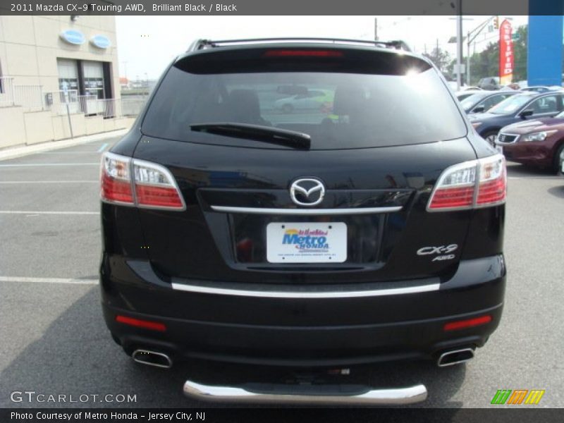 Brilliant Black / Black 2011 Mazda CX-9 Touring AWD
