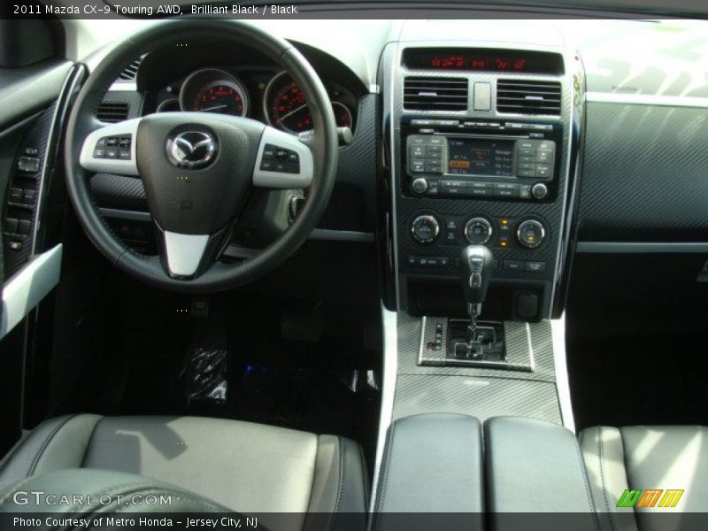 Brilliant Black / Black 2011 Mazda CX-9 Touring AWD