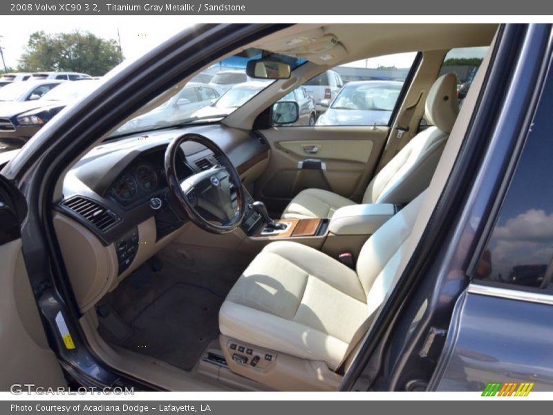 Titanium Gray Metallic / Sandstone 2008 Volvo XC90 3.2