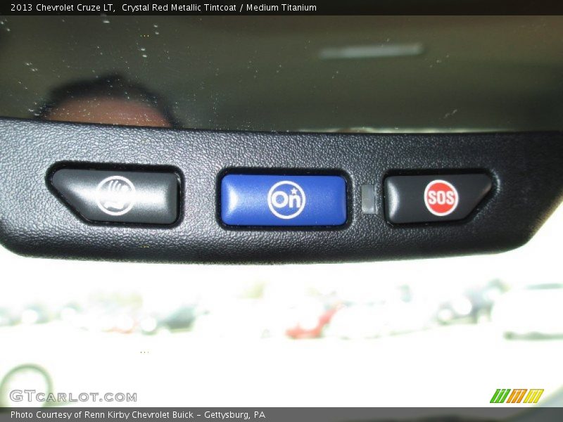 Crystal Red Metallic Tintcoat / Medium Titanium 2013 Chevrolet Cruze LT