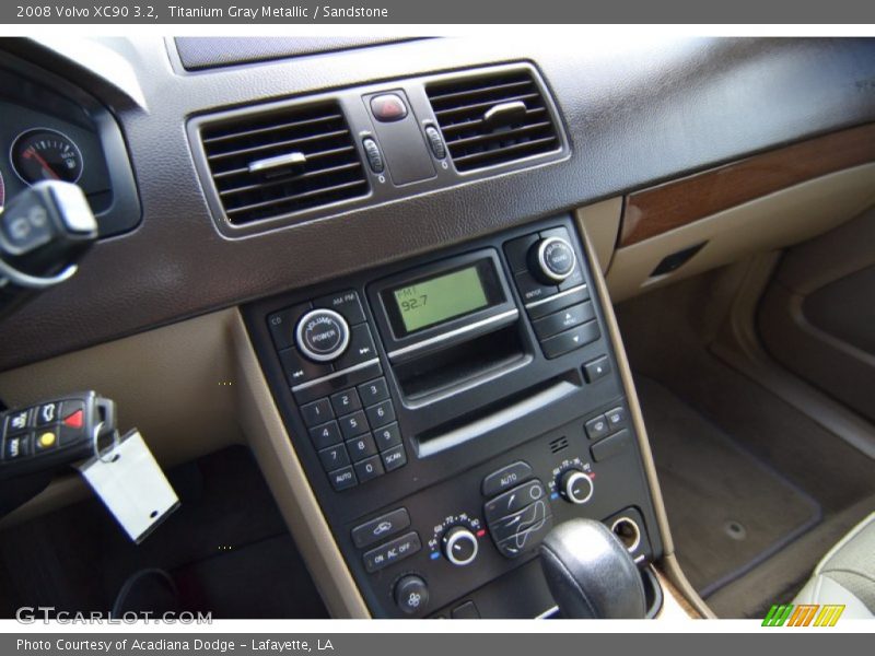 Titanium Gray Metallic / Sandstone 2008 Volvo XC90 3.2