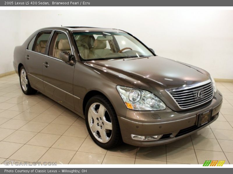 Briarwood Pearl / Ecru 2005 Lexus LS 430 Sedan