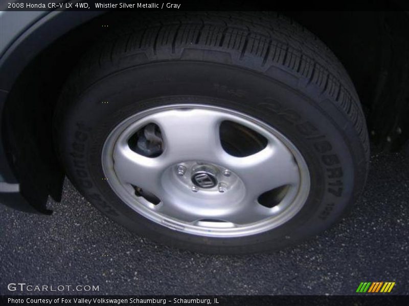 Whistler Silver Metallic / Gray 2008 Honda CR-V LX 4WD