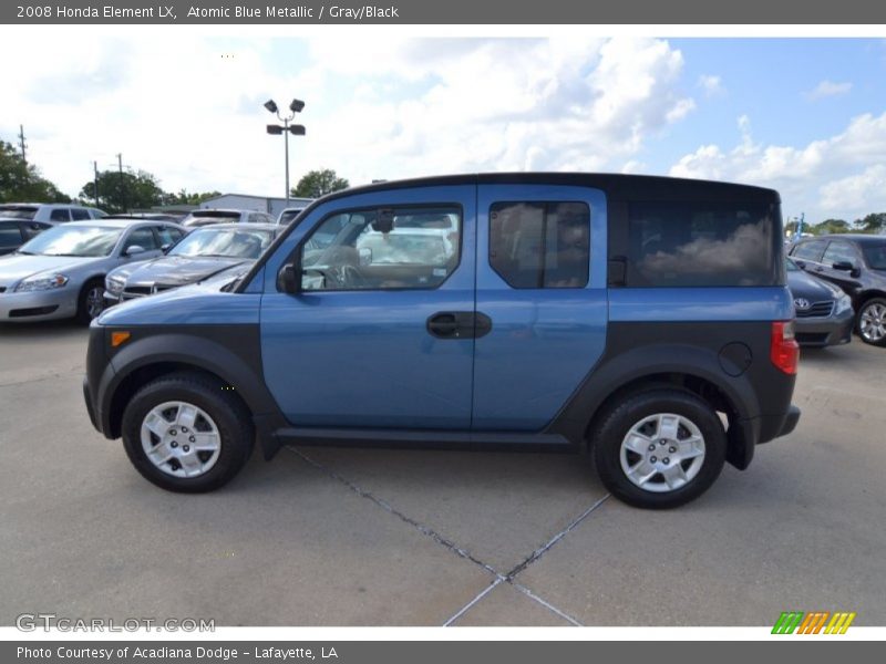 Atomic Blue Metallic / Gray/Black 2008 Honda Element LX