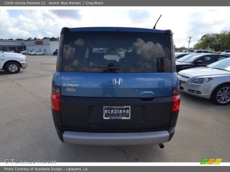 Atomic Blue Metallic / Gray/Black 2008 Honda Element LX