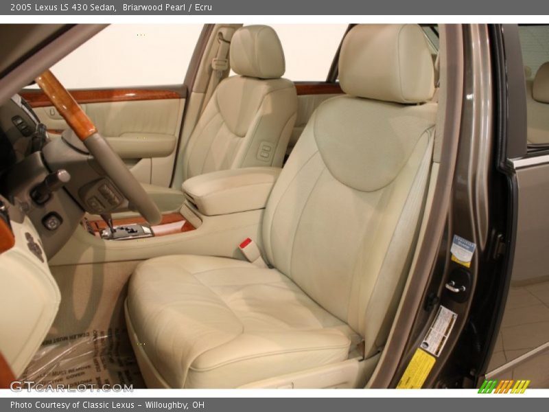 Front Seat of 2005 LS 430 Sedan