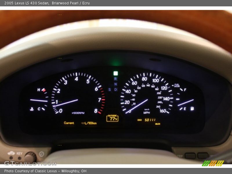  2005 LS 430 Sedan 430 Sedan Gauges