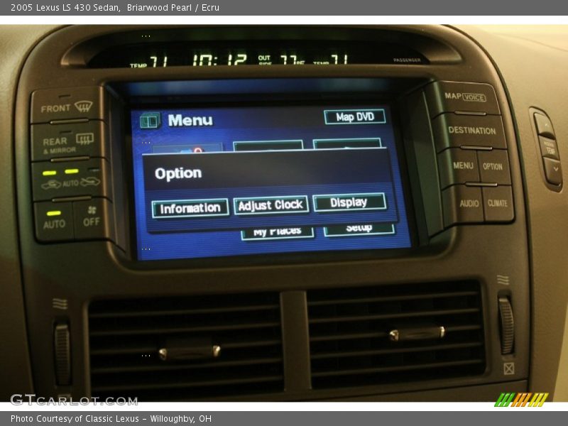 Briarwood Pearl / Ecru 2005 Lexus LS 430 Sedan