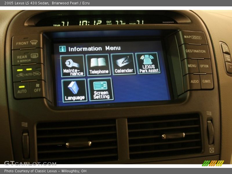 Briarwood Pearl / Ecru 2005 Lexus LS 430 Sedan