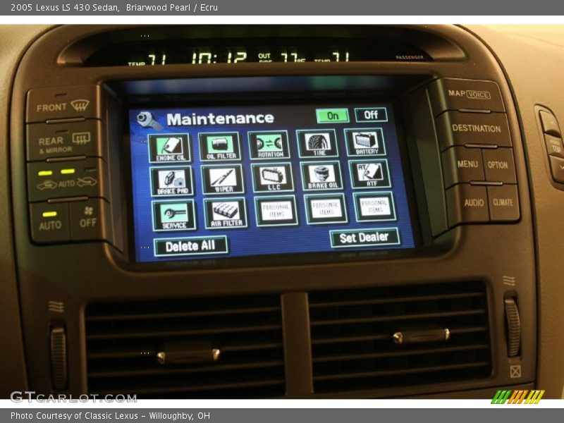 Briarwood Pearl / Ecru 2005 Lexus LS 430 Sedan