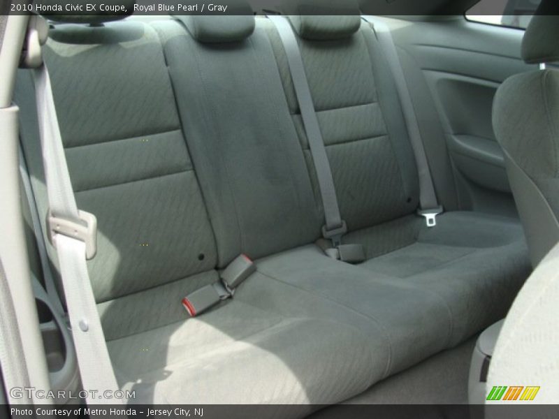 Royal Blue Pearl / Gray 2010 Honda Civic EX Coupe