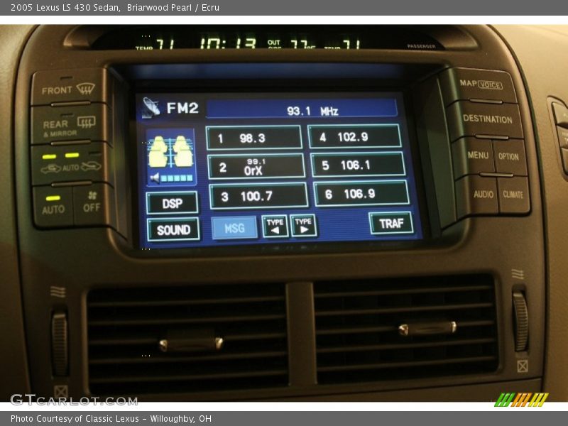 Briarwood Pearl / Ecru 2005 Lexus LS 430 Sedan