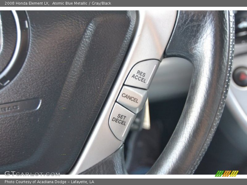 Atomic Blue Metallic / Gray/Black 2008 Honda Element LX