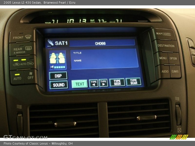 Briarwood Pearl / Ecru 2005 Lexus LS 430 Sedan