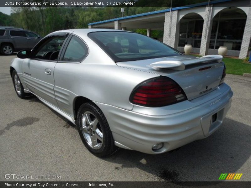 2002 Grand Am SE Coupe Galaxy Silver Metallic