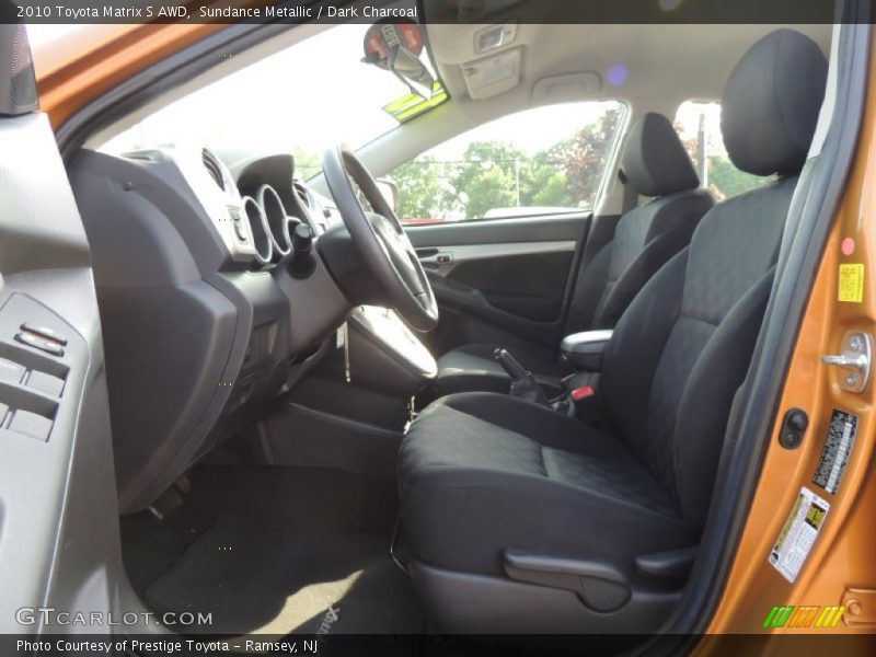 Sundance Metallic / Dark Charcoal 2010 Toyota Matrix S AWD