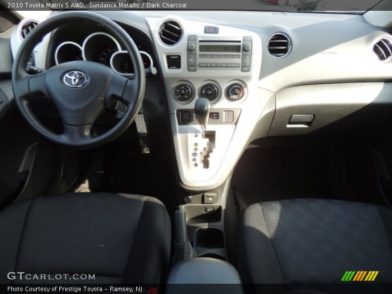 Sundance Metallic / Dark Charcoal 2010 Toyota Matrix S AWD