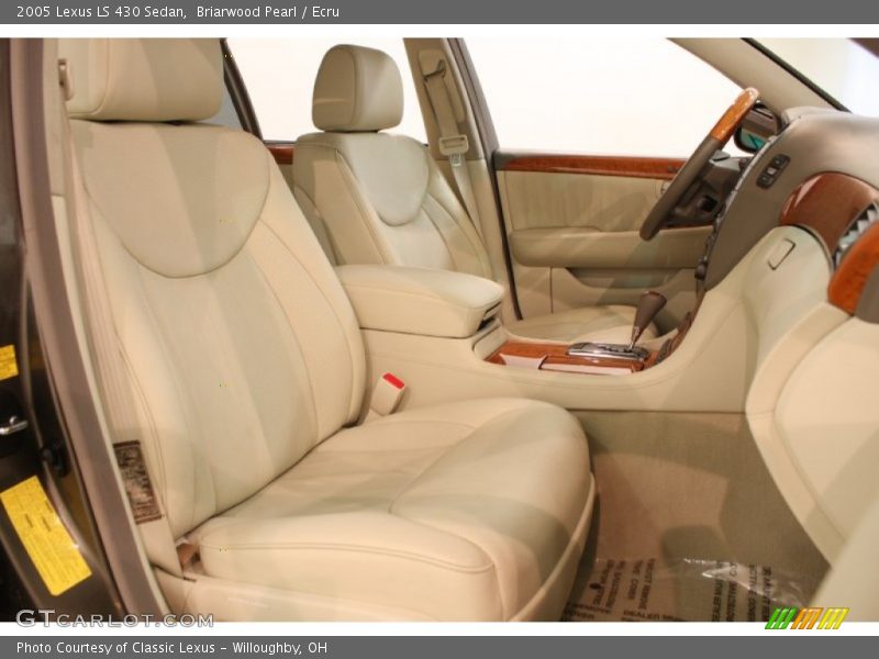 Front Seat of 2005 LS 430 Sedan