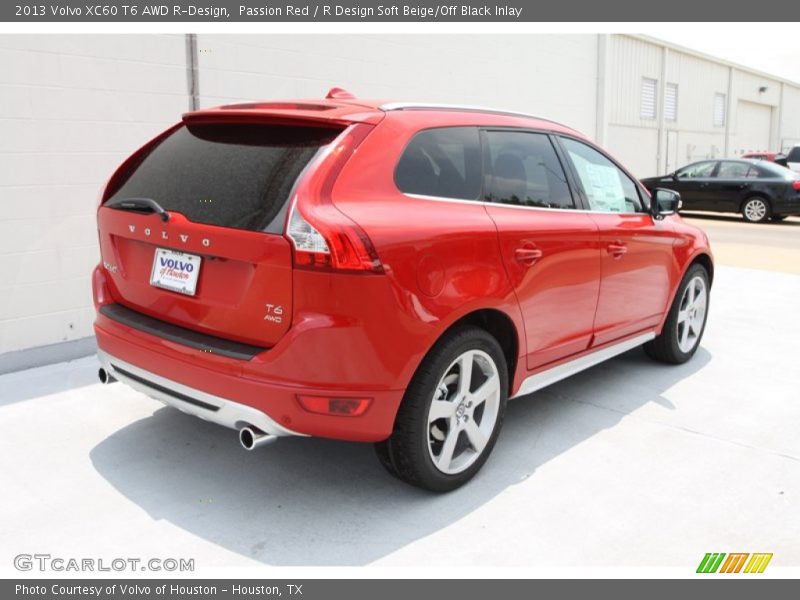 Passion Red / R Design Soft Beige/Off Black Inlay 2013 Volvo XC60 T6 AWD R-Design
