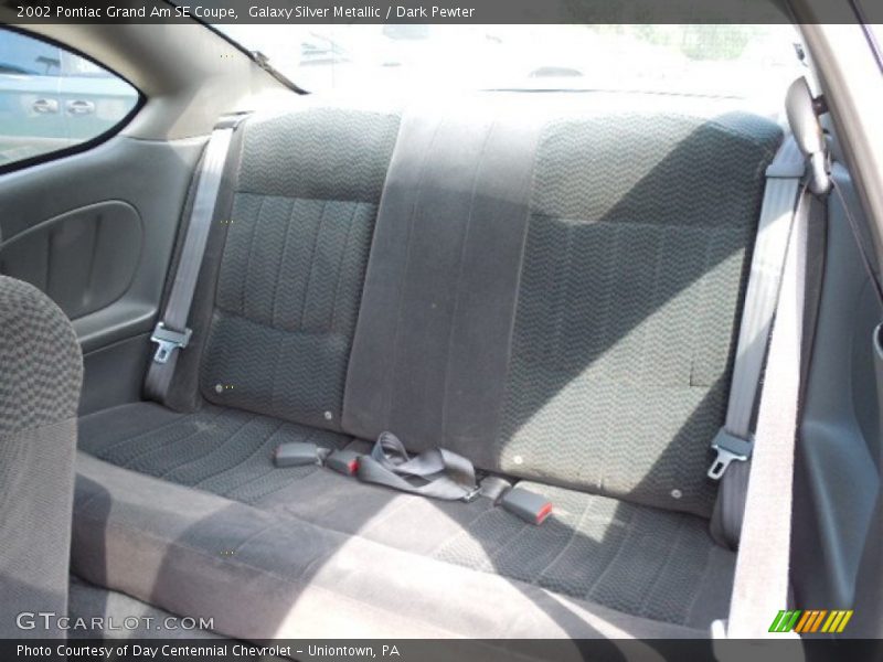 Rear Seat of 2002 Grand Am SE Coupe