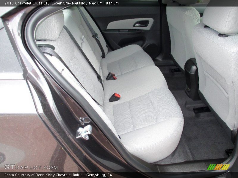 Cyber Gray Metallic / Medium Titanium 2013 Chevrolet Cruze LT