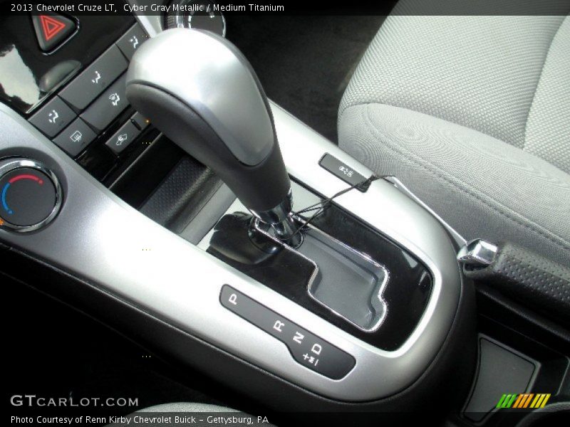 Cyber Gray Metallic / Medium Titanium 2013 Chevrolet Cruze LT