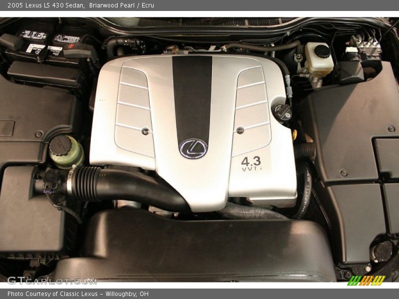  2005 LS 430 Sedan Engine - 4.3 Liter DOHC 32-Valve VVT-i V8
