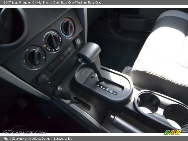 Black / Dark Slate Gray/Medium Slate Gray 2007 Jeep Wrangler X 4x4
