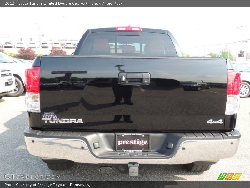 Black / Red Rock 2012 Toyota Tundra Limited Double Cab 4x4