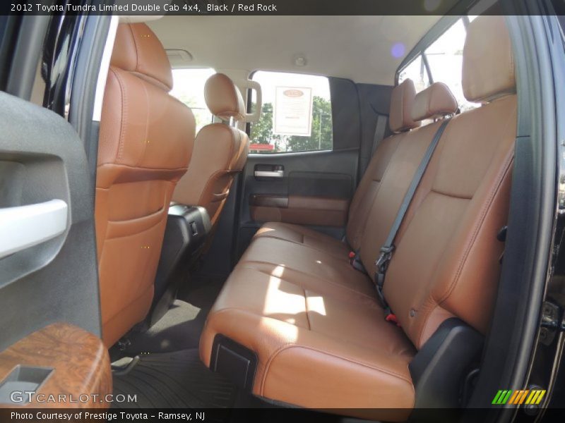 Black / Red Rock 2012 Toyota Tundra Limited Double Cab 4x4
