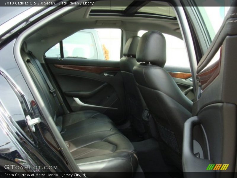 Black Raven / Ebony 2010 Cadillac CTS 3.0 Sedan