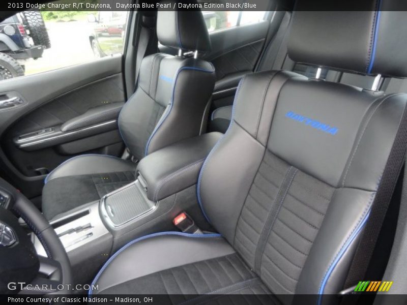  2013 Charger R/T Daytona Daytona Edition Black/Blue Interior