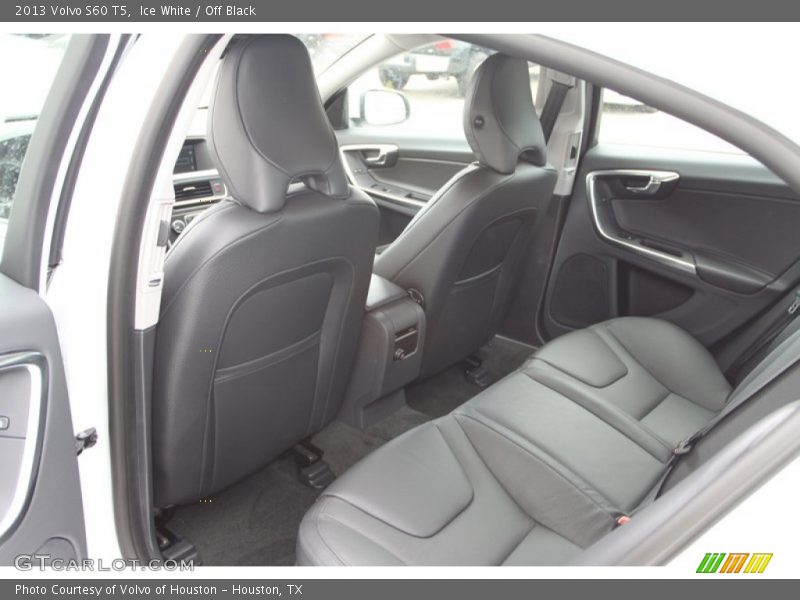 Ice White / Off Black 2013 Volvo S60 T5