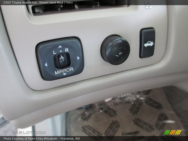 Controls of 2003 Avalon XLS