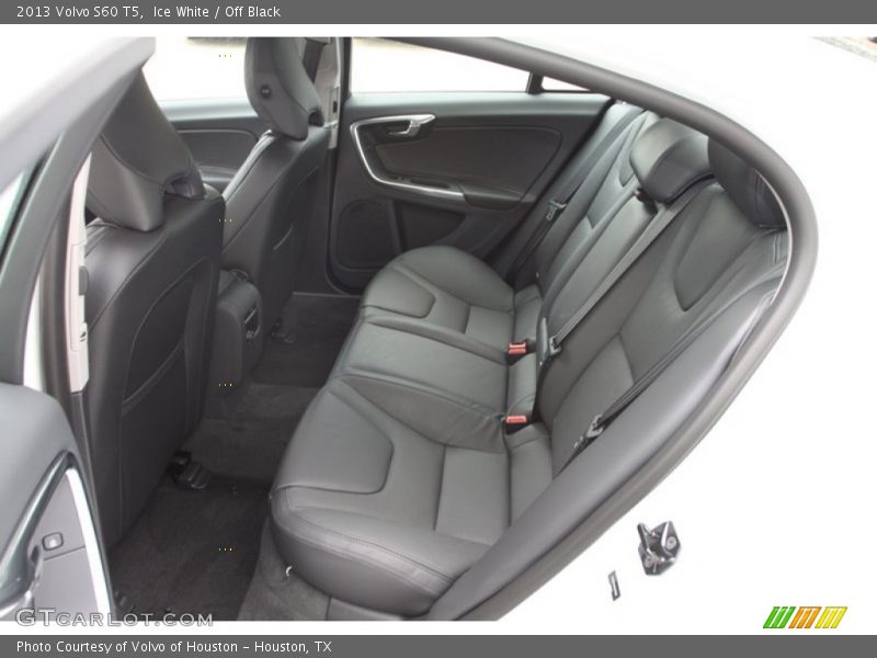 Ice White / Off Black 2013 Volvo S60 T5