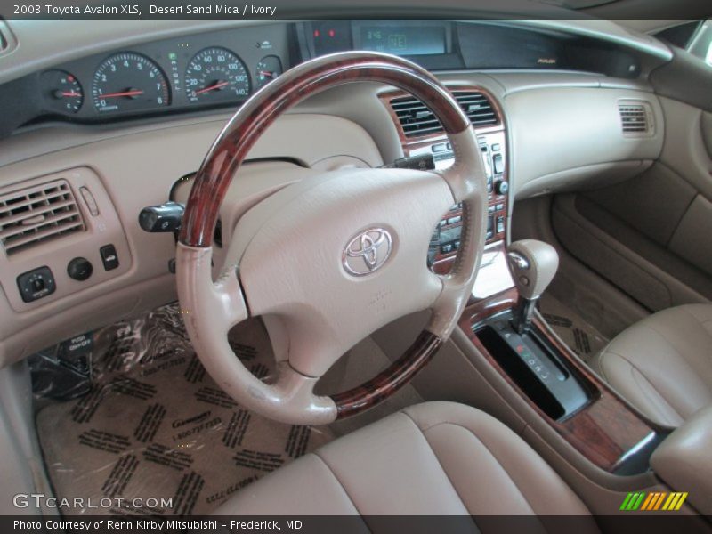  2003 Avalon XLS Ivory Interior