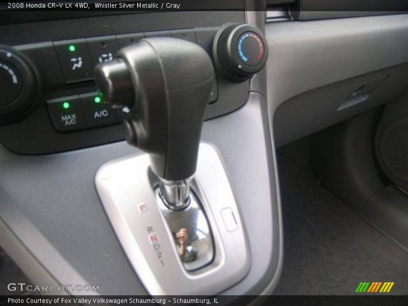 Whistler Silver Metallic / Gray 2008 Honda CR-V LX 4WD