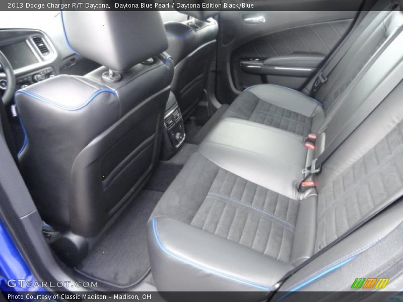 Rear Seat of 2013 Charger R/T Daytona